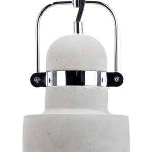 Lampe suspension en béton gris VERDE avec fixation réglable