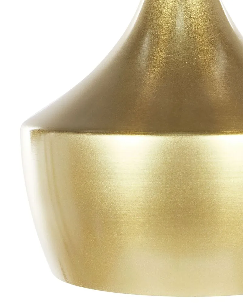 Lampe suspension doré FRASER - Installation Facile