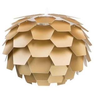 Lampe suspension dorée SEGRE maxi IP44 pour salle de bain