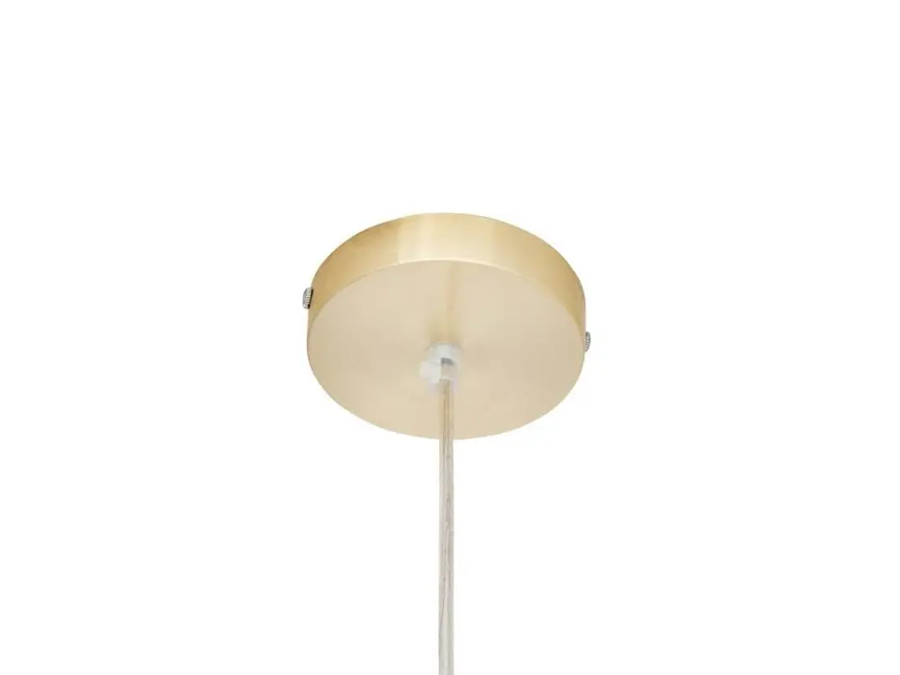 Lampe Suspension Lumineca Laugo Ø30x50 cm Gris Sans outil d'installation