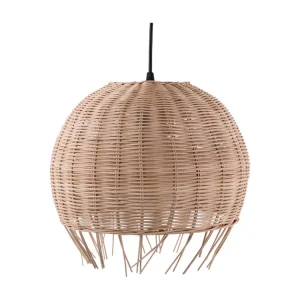 Lampe suspension en rotin évident DRINO