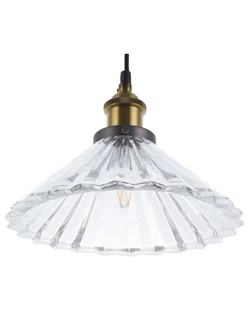 Lampe suspension en verre COLORADO avec LED intégrée non remplaçable