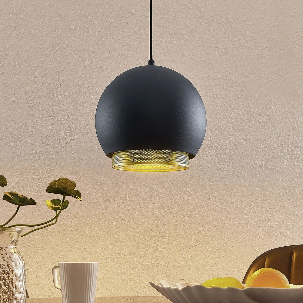 Lucande Sivanel suspension, à une lampe, 25 cm Sans outil d'installation