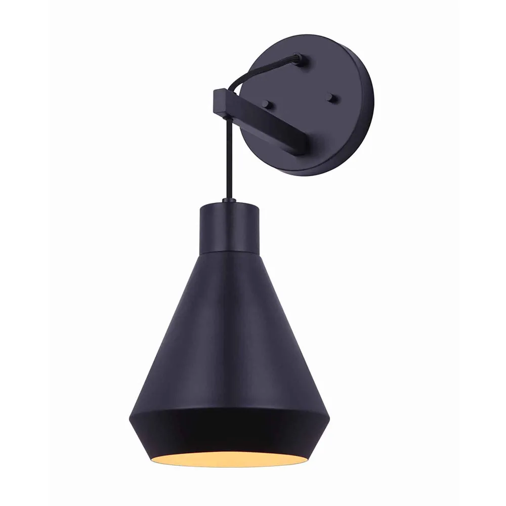 Luminaire mural suspendu Byck à 1 lumière, 17-3/4'' IP44 pour salle de bain