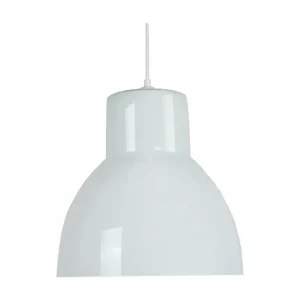 Luminaire de plafond à diffusion uniforme CLOCHE VERRE - Suspension dôme verre blanc