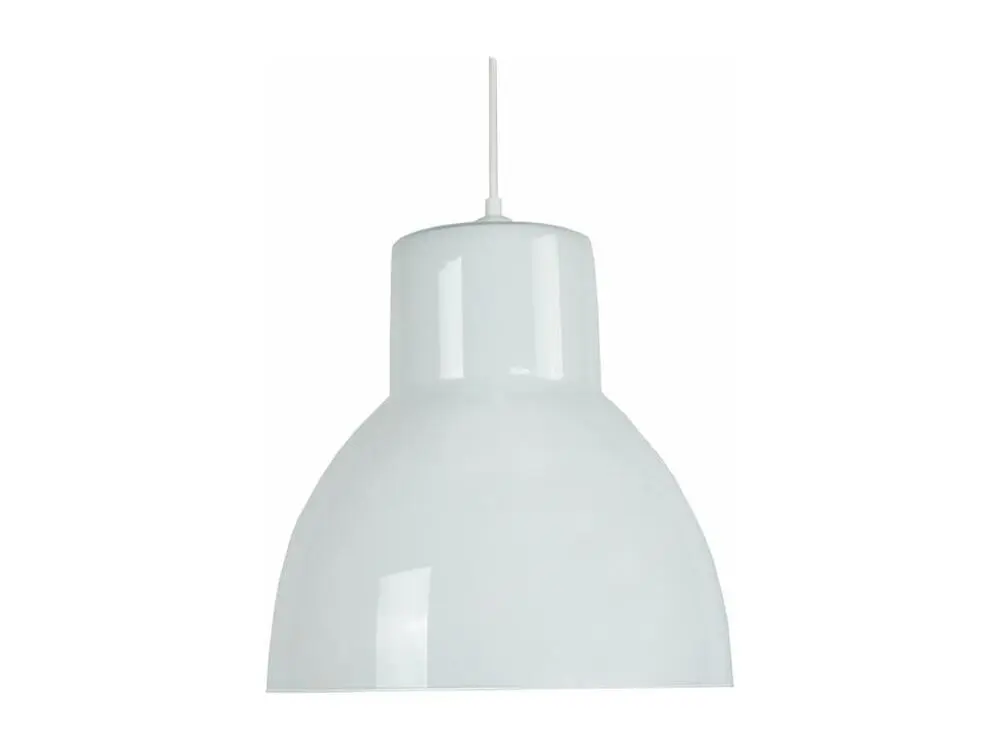 Luminaire de plafond à diffusion uniforme CLOCHE VERRE - Suspension dôme verre blanc