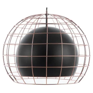 Luminaire de plafond à diffusion uniforme Lampe suspension noir LIRI