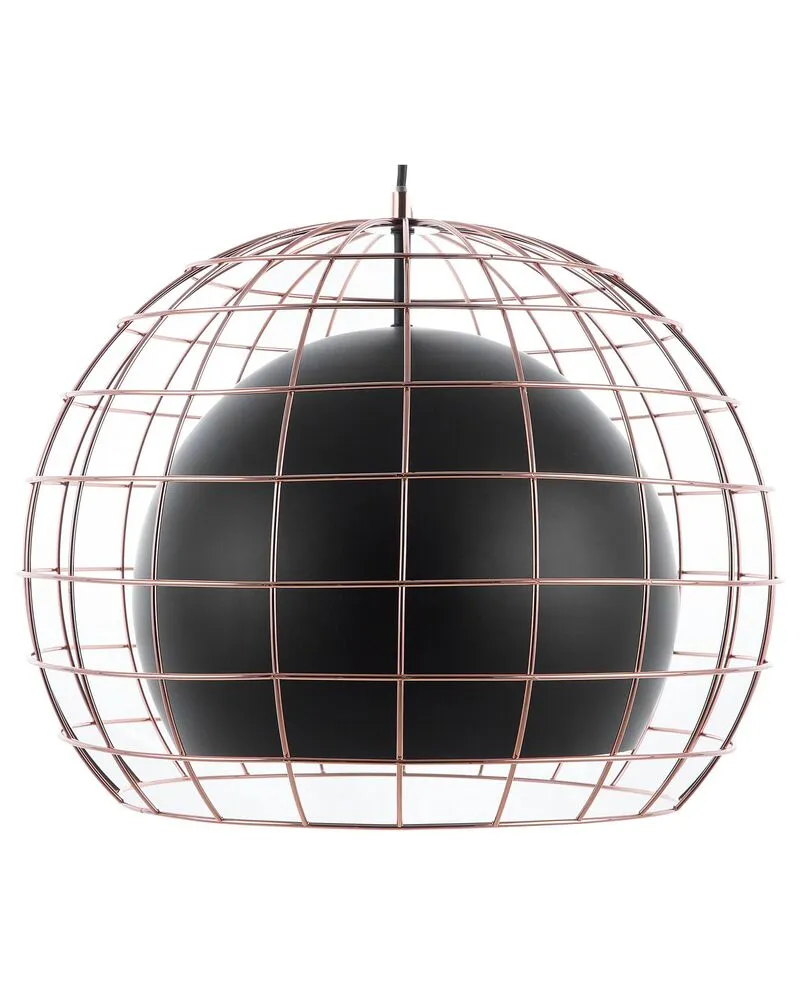 Luminaire de plafond à diffusion uniforme Lampe suspension noir LIRI