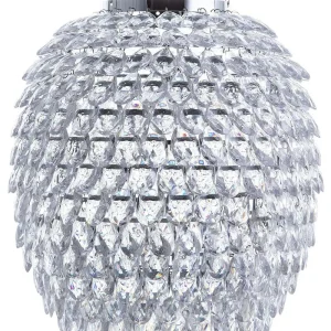 Luminaire de plafond à diffusion uniforme Lampe suspension argenté SAUER