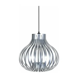 Luminaire de plafond encastrable LAM.LUGANO - Suspension larme métal aluminium
