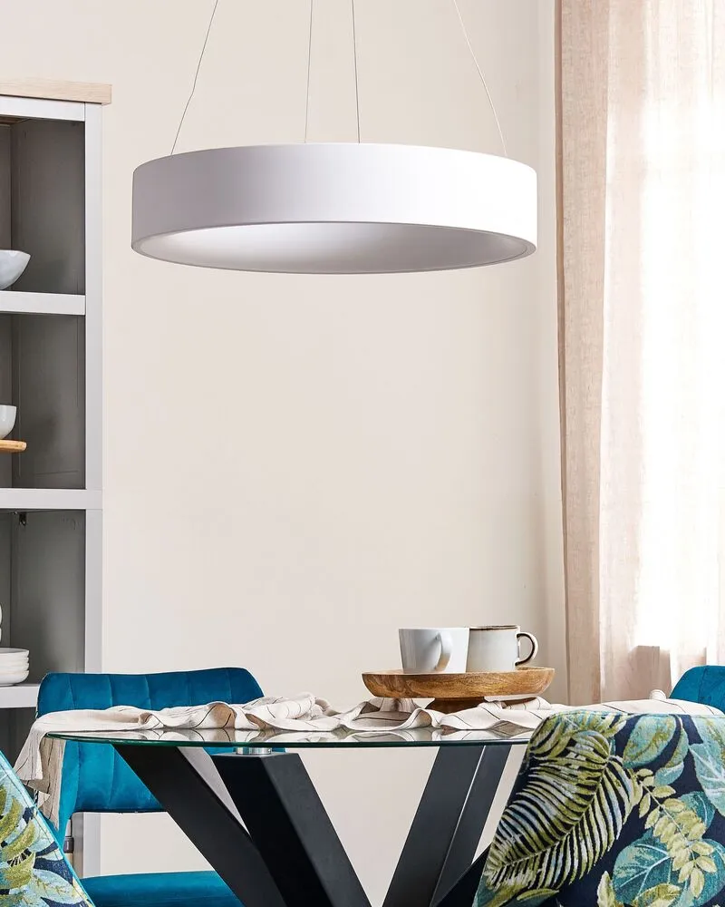 Luminaire de plafond encastrable Lampe suspendue en métal LED blanc LENYA