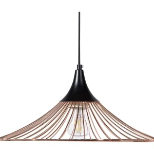 Luminaire de plafond encastrable Lampe suspension en métal cuivré GIONA