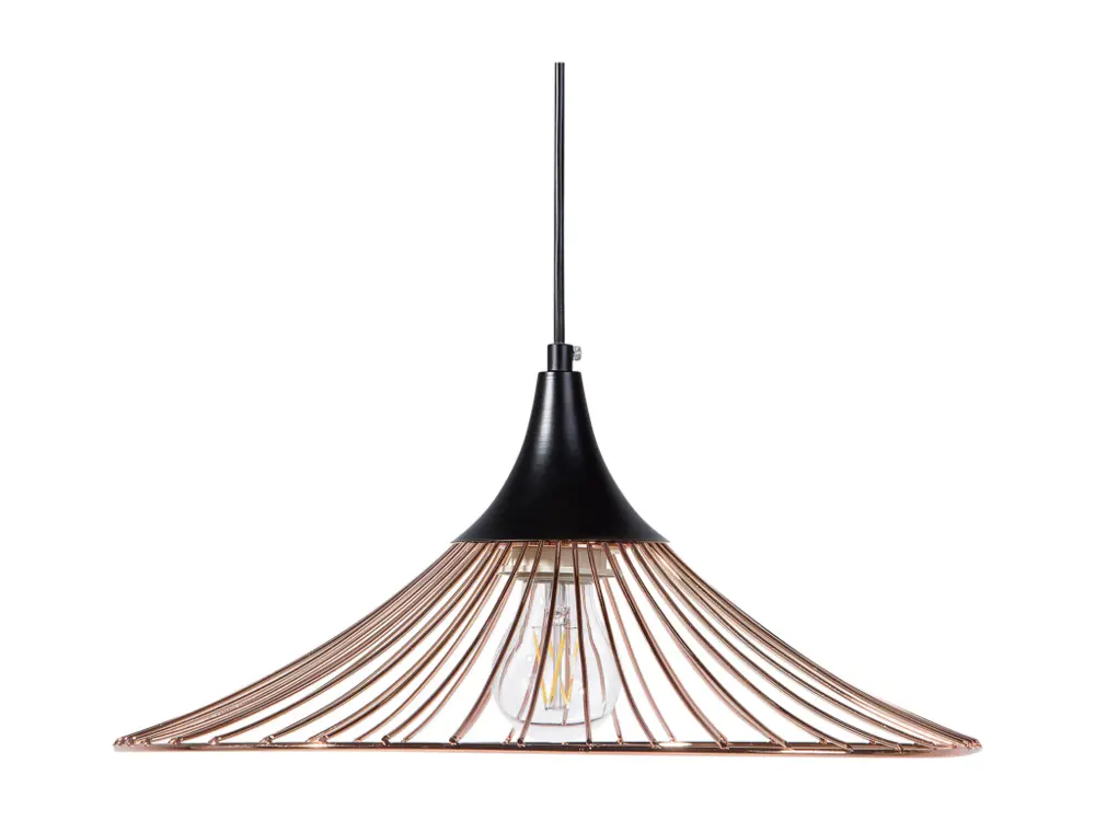 Luminaire de plafond encastrable Lampe suspension en métal cuivré GIONA