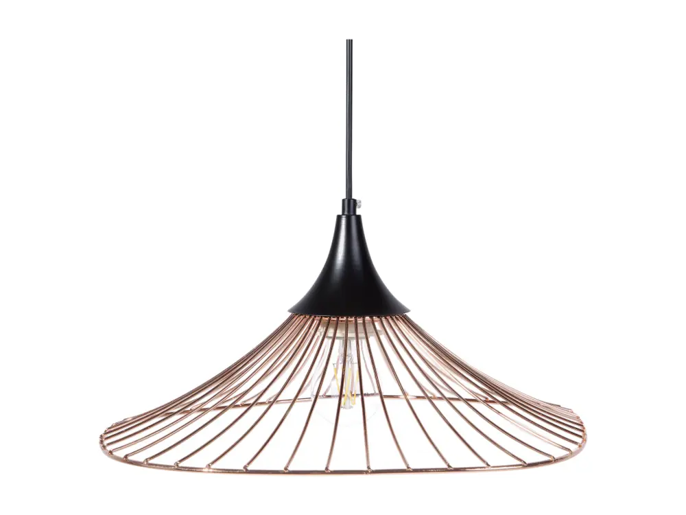 Luminaire de plafond encastrable Lampe suspension en métal cuivré GIONA