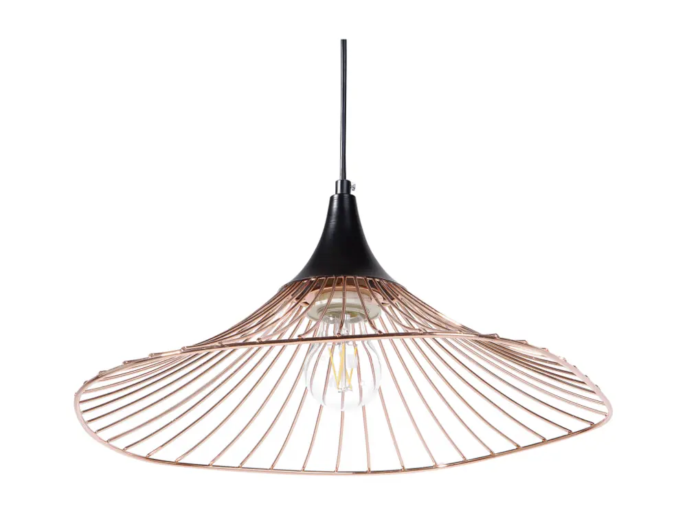Luminaire de plafond encastrable Lampe suspension en métal cuivré GIONA