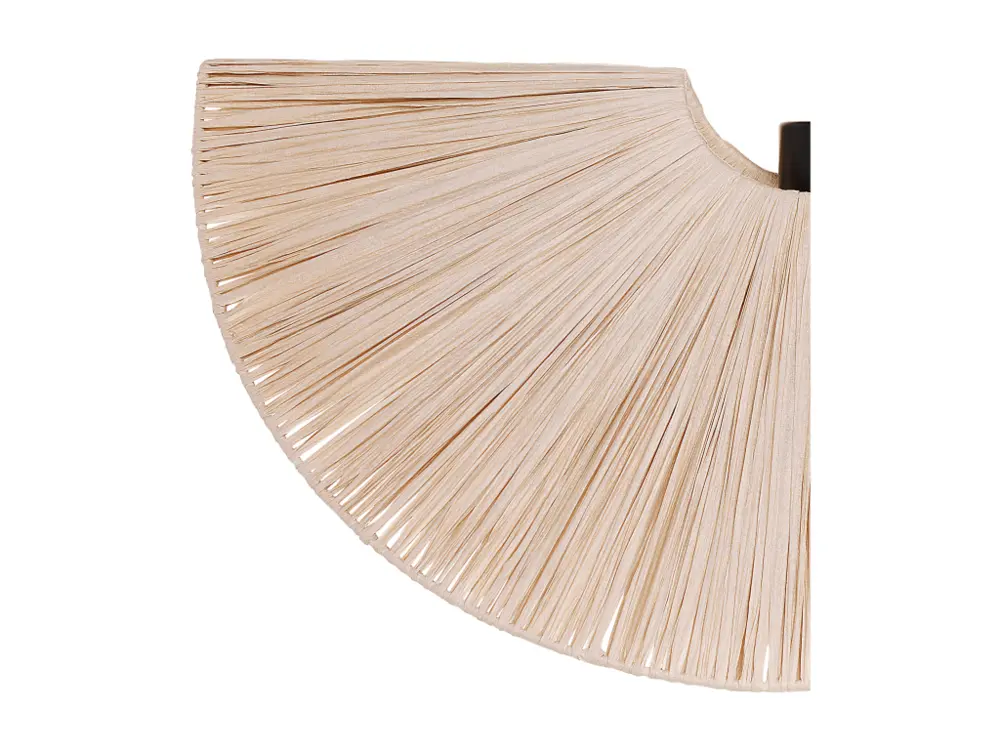Luminaire de plafond encastrable Lampe suspension en papier ton naturel HERRON