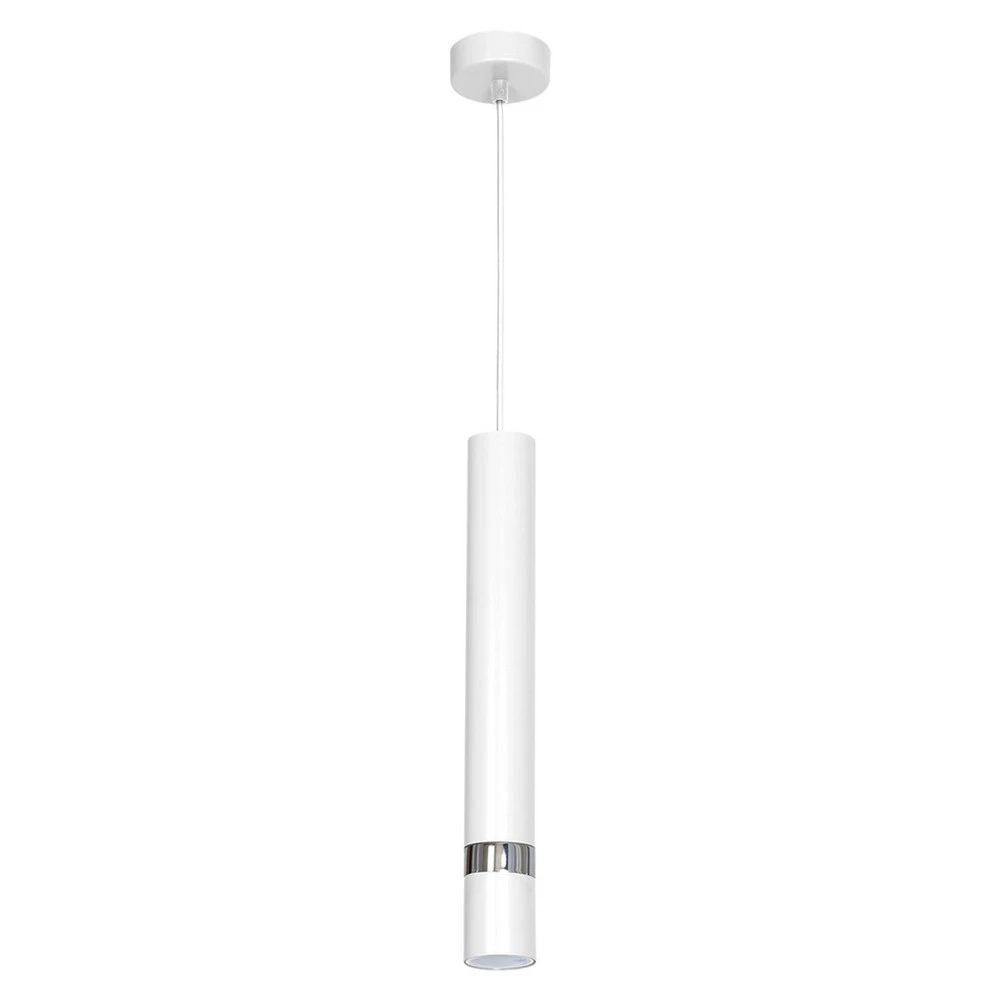 Luminaire de plafond encastrable Suspension Joker, blanche/argentée, à une lampe