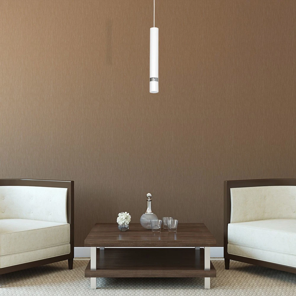 Luminaire de plafond encastrable Suspension Joker, blanche/argentée, à une lampe