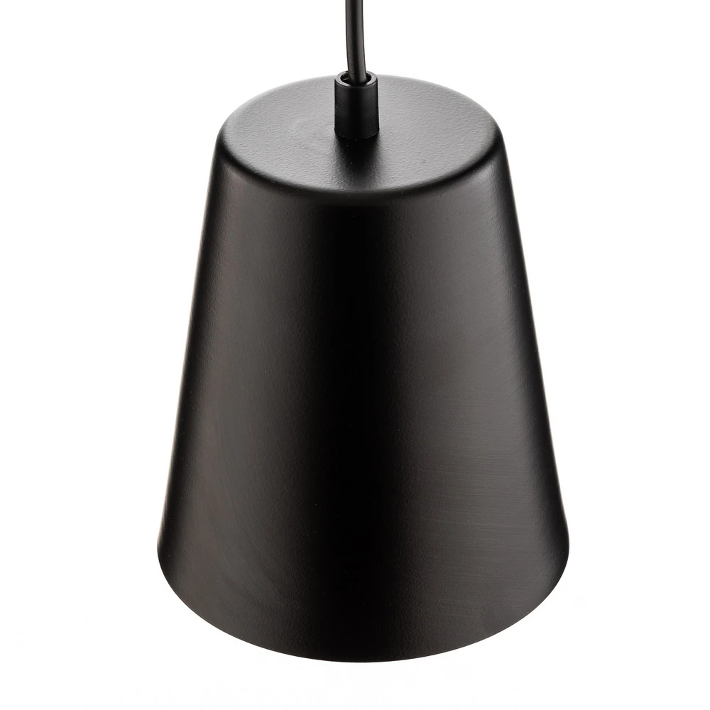 Luminaire de plafond encastrable Suspension Link, à 1 lampe, noire