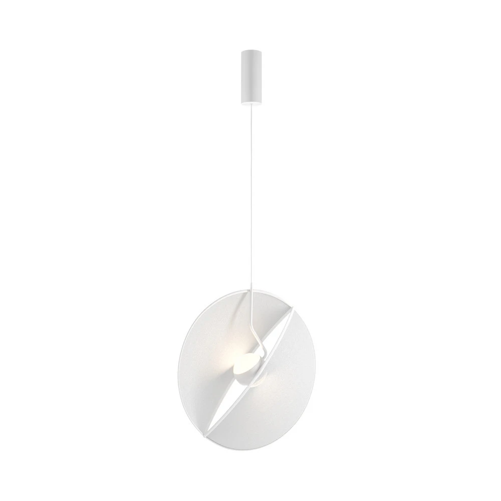 Luminaire de plafond à panneaux Maytoni Reflex LED suspension, abat-jour en tissu, 1fl.
