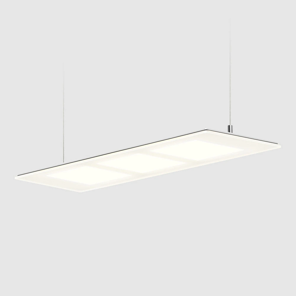 Luminaire de plafond à panneaux OMLED One s3 - suspension OLED plate blanc