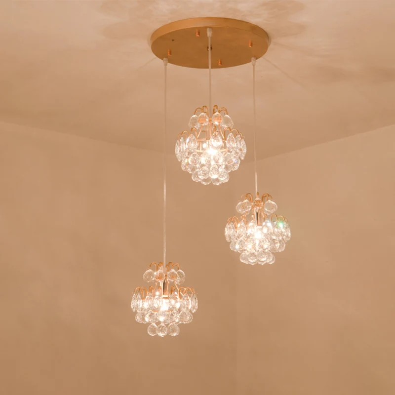 Luminaire de plafond à panneaux Runder/linearer Baldachin, Esszimmer-/Halle-Mehrfach-Deckenleuchte, modernes Metall, 3 Glü...