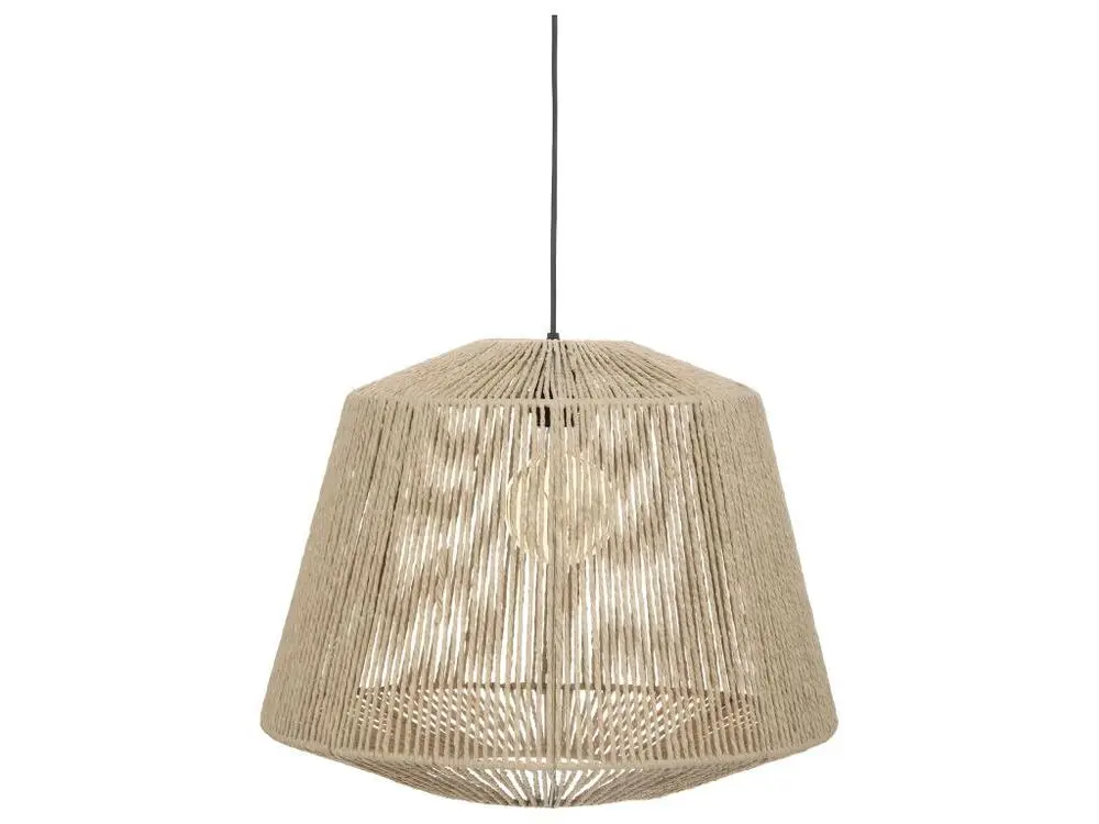 Luminaire Suspension en corde Chamois D 48 cm