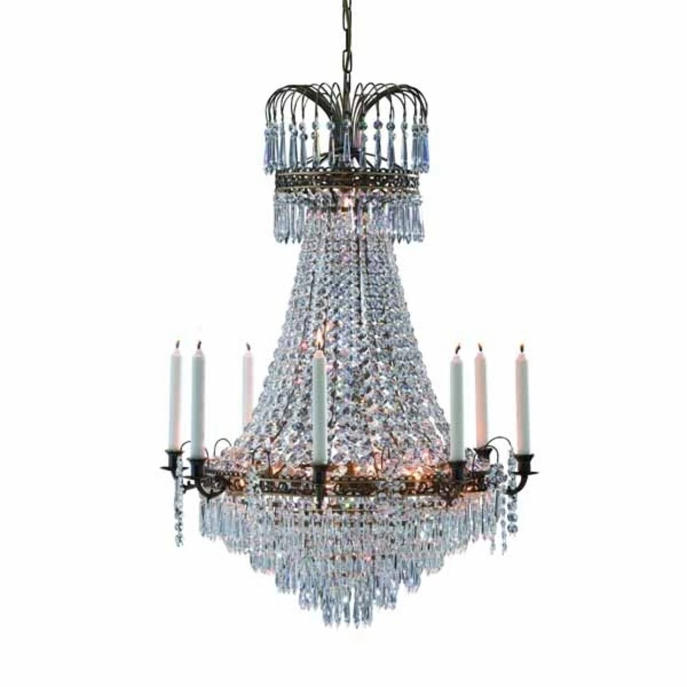 Lustre à bougies Läckö diamètre 66 cm | 4000K | lumière neutre