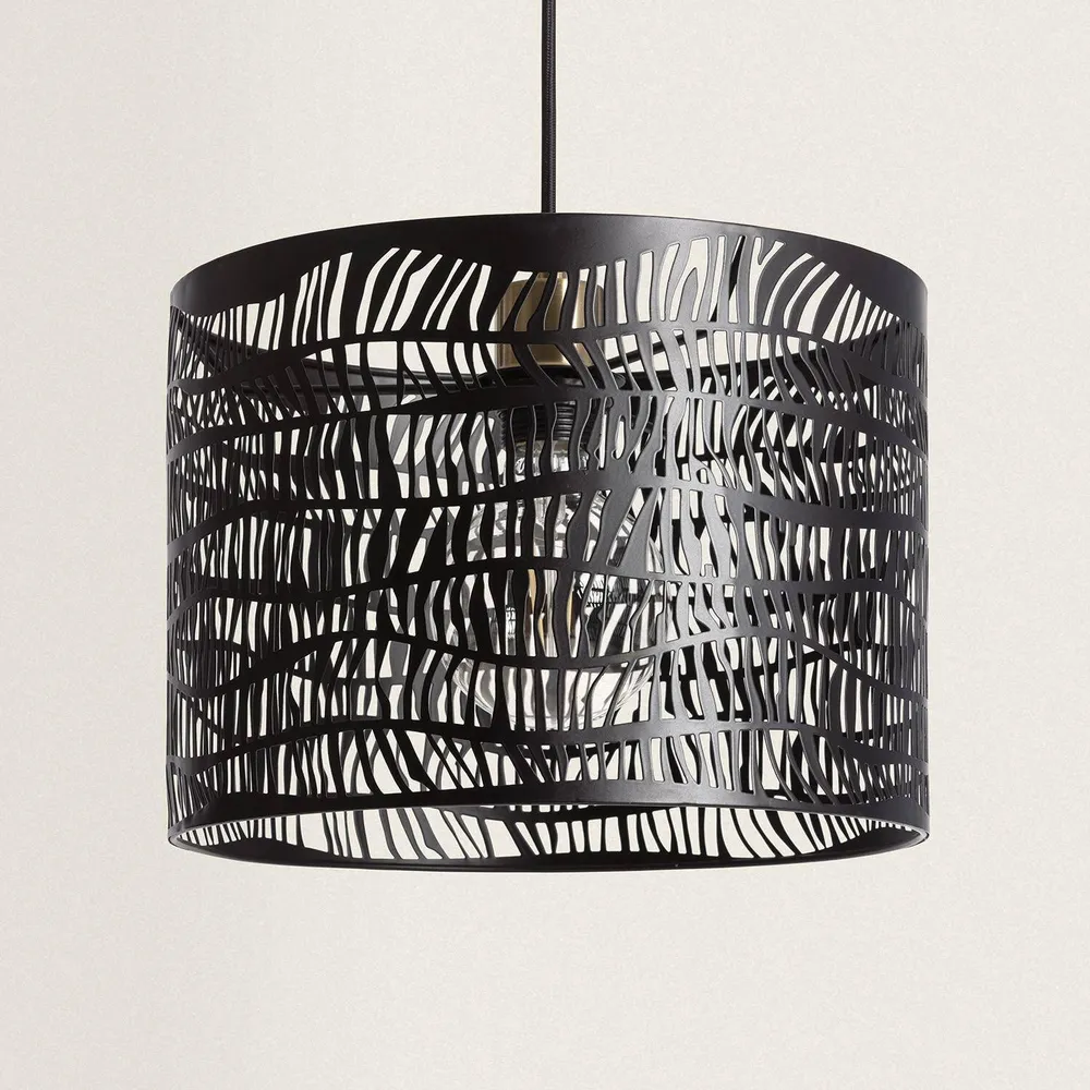 Lustre Cristal Premium Lampe suspendue Vitta fabriquée en métal