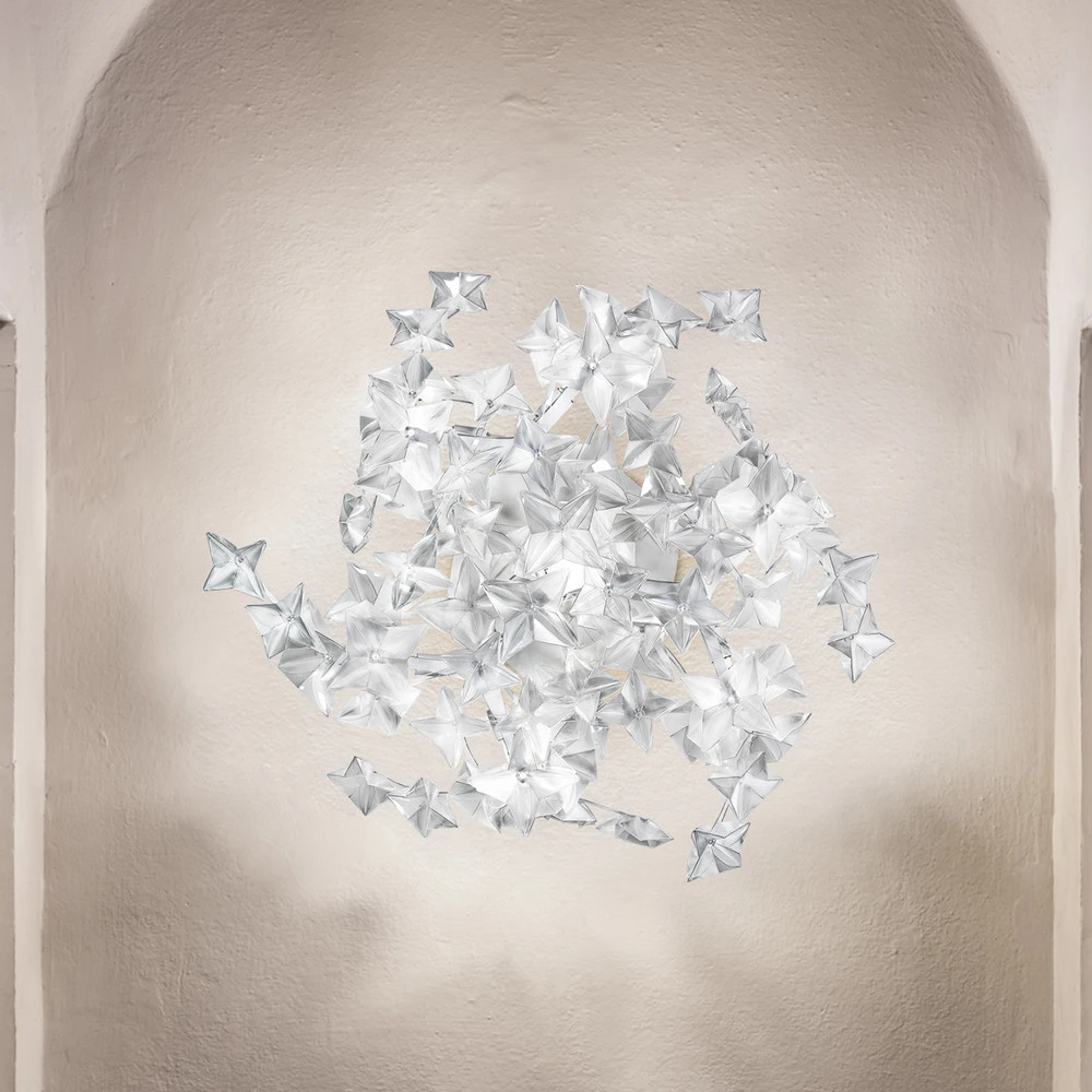 Lustre Cristal Premium Slamp Hanami Ceiling/Wall plafonnier, prisme
