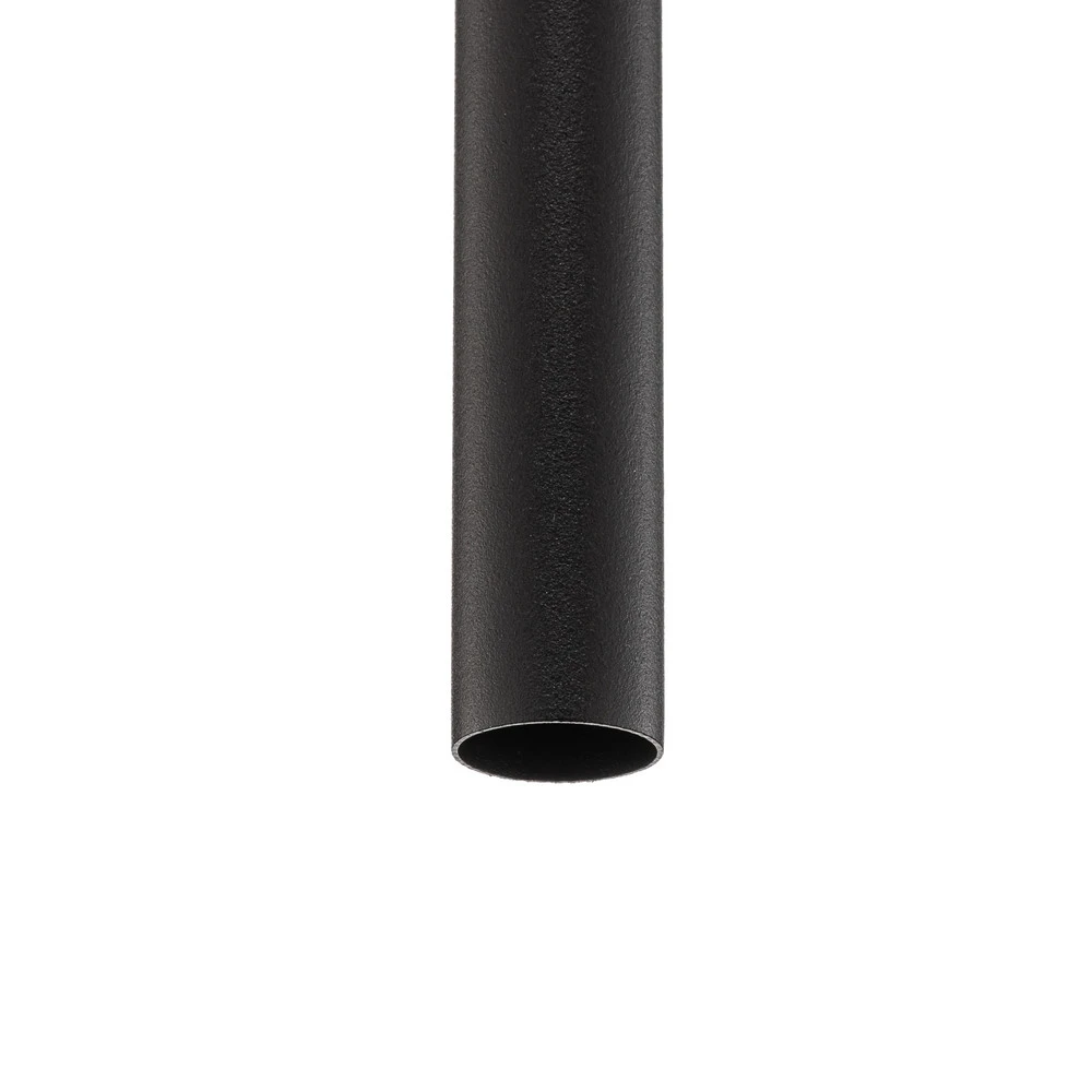 Lustre Cristal Premium Suspension Laser à 1 lampe, noir, abat-jour 100cm