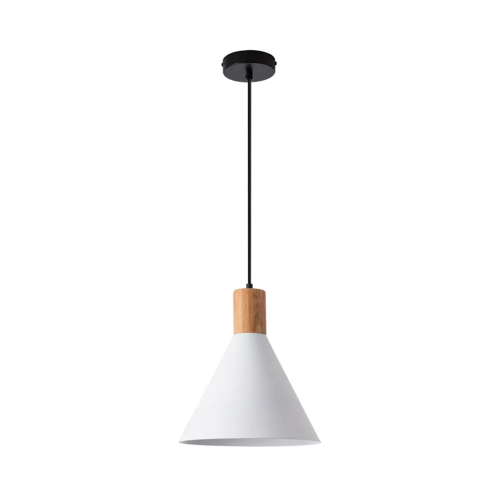 Lustre Cristal Premium Suspension en métal et bois avec éclairage LED Arbat