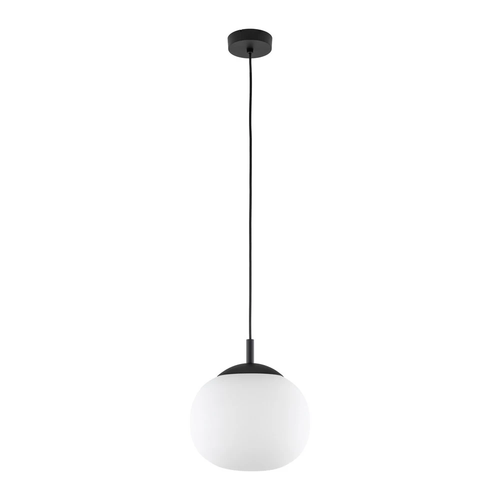 Lustre Cristal Premium Suspension Vibe, verre blanc opalin, Ø 20 cm