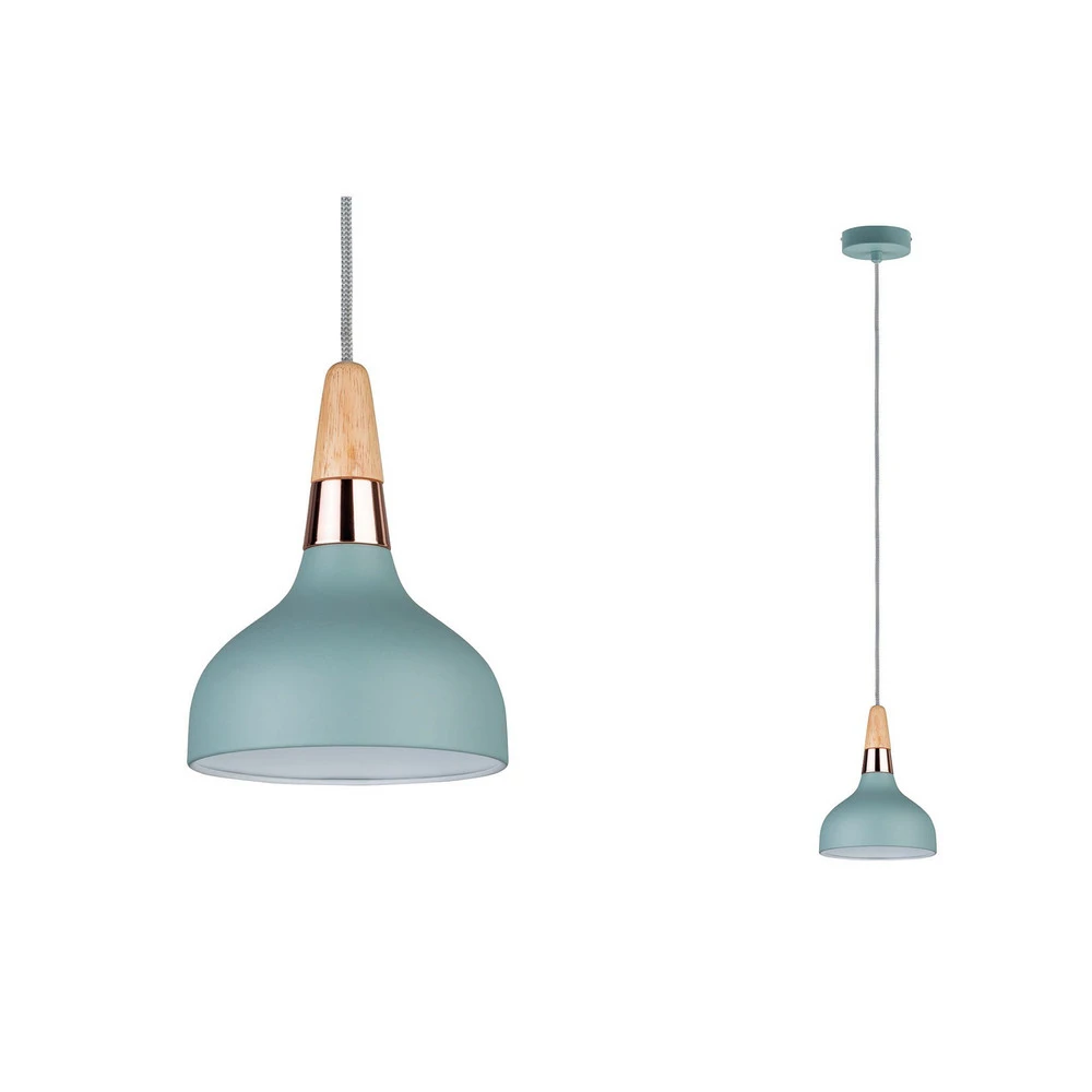 Paulmann Juna suspension, à 1 lampe, Ø 16 cm avec diffuseur opale