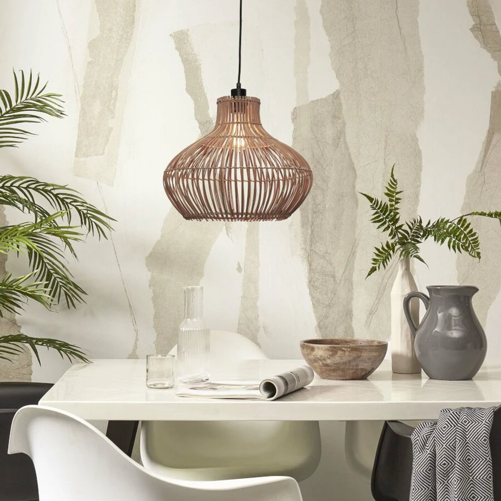 Plafonnier Design Moderne GOOD & MOJO Kalahari suspension à 1 lampe H35 cm