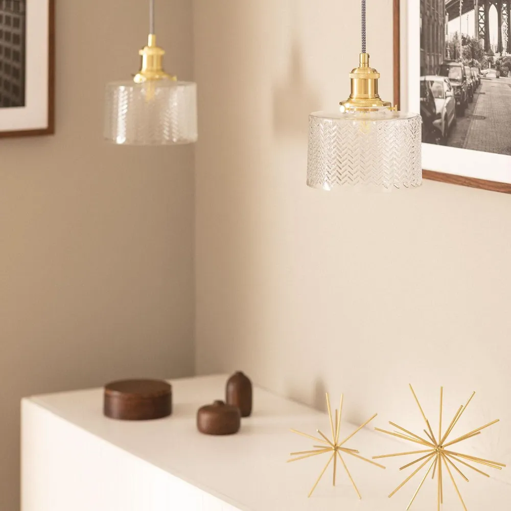 Plafonnier Design Moderne Luminaire suspendu Matisse en verre équipé d'éclairage LED