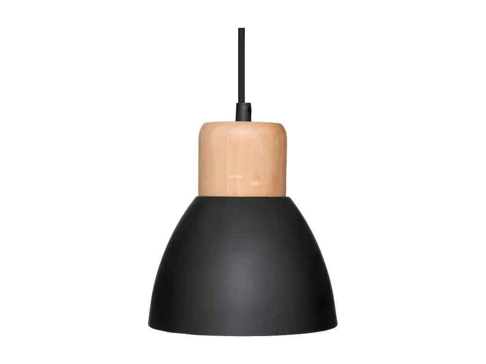 Plafonnier Design Moderne Luminaire Suspension 3 Têtes en métal Noir H 100 cm