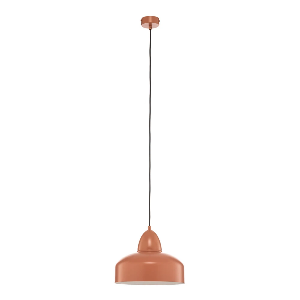 Plafonnier à lumière directionnelle Suspension Mille, à une lampe, corail