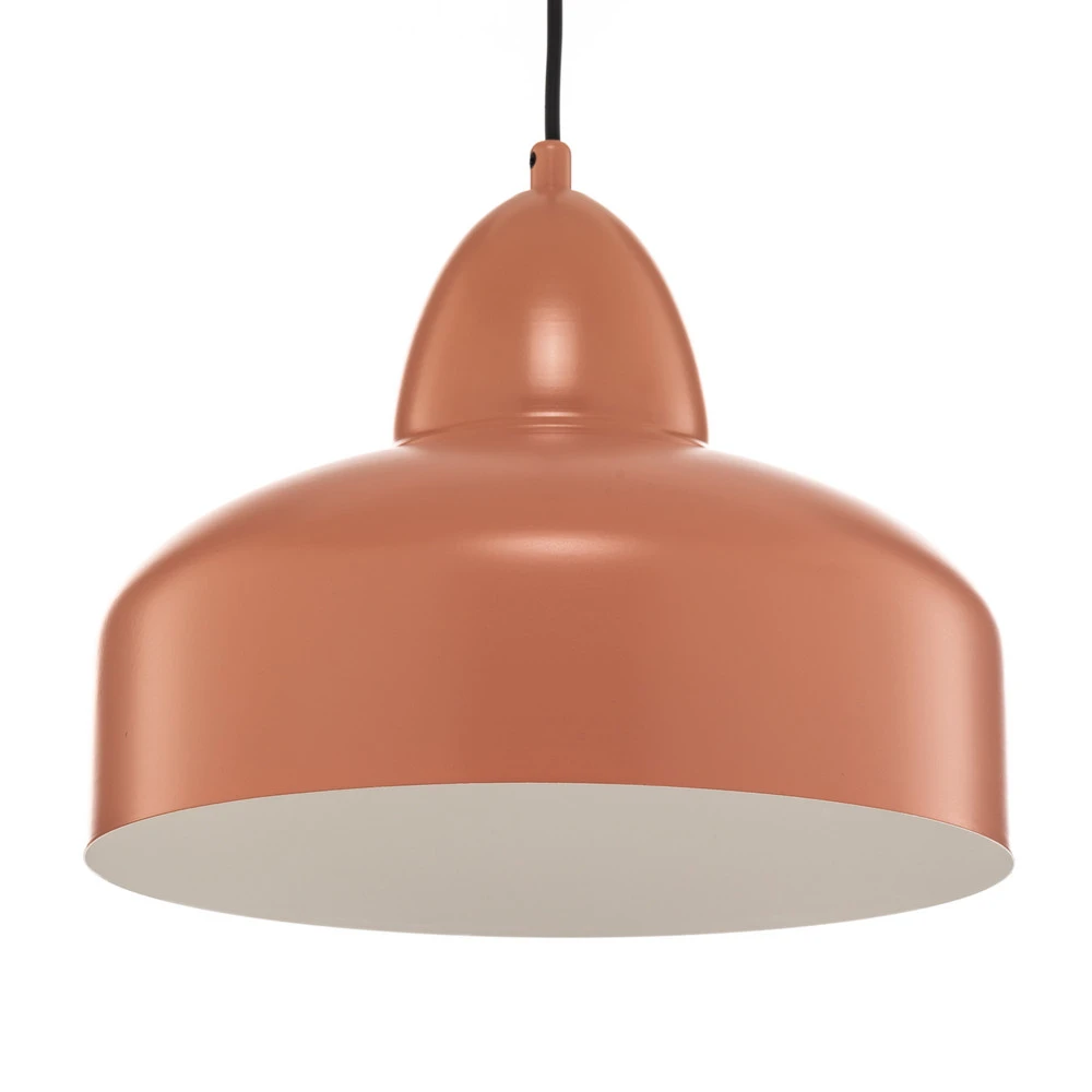 Plafonnier à lumière directionnelle Suspension Mille, à une lampe, corail
