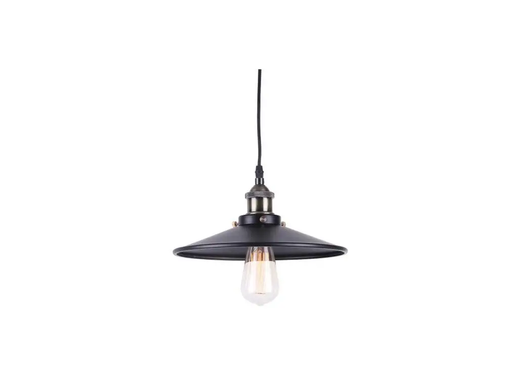 Plafonnier à suspension réglable Lampe de plafond - Lampe suspendue - Design industriel - Jhon Noir