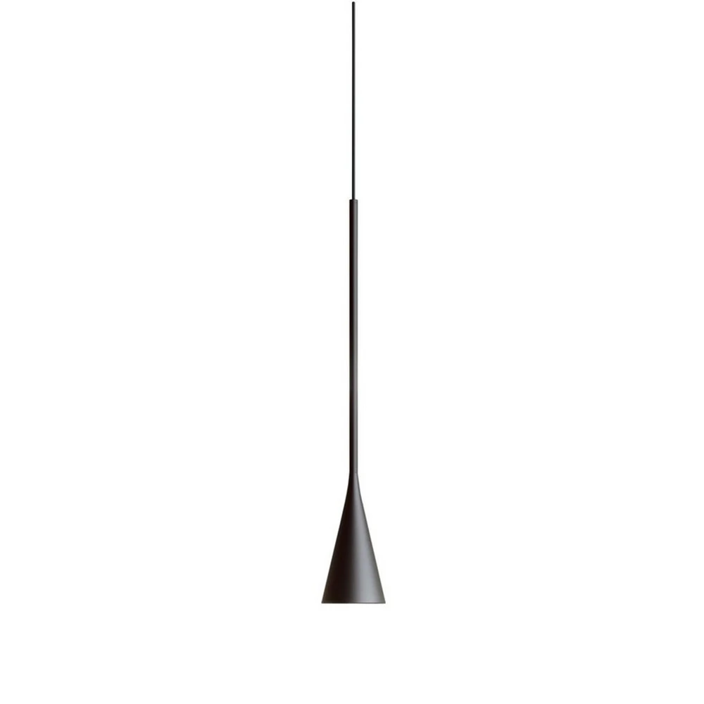 Plafonnier à suspension réglable Suspension LED encastrée Skybell Plus de Bover, noir, Ø 6 cm