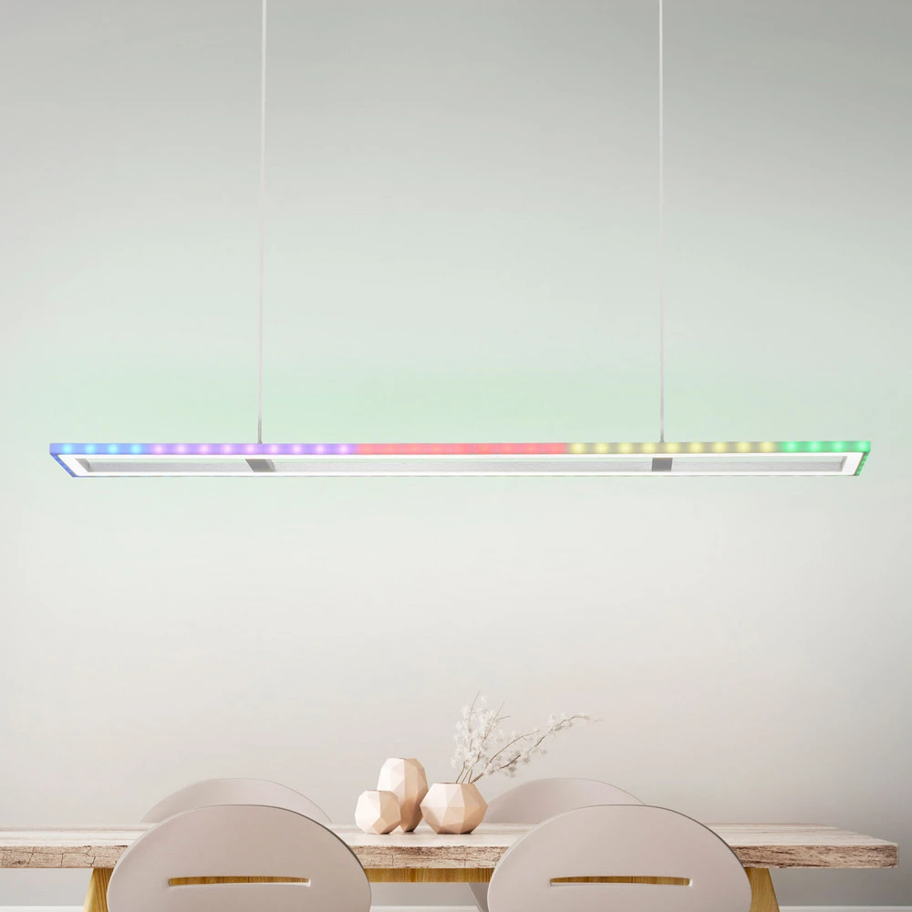 Plafonnier à suspension réglable Suspension LED Felix60, 100x14 cm
