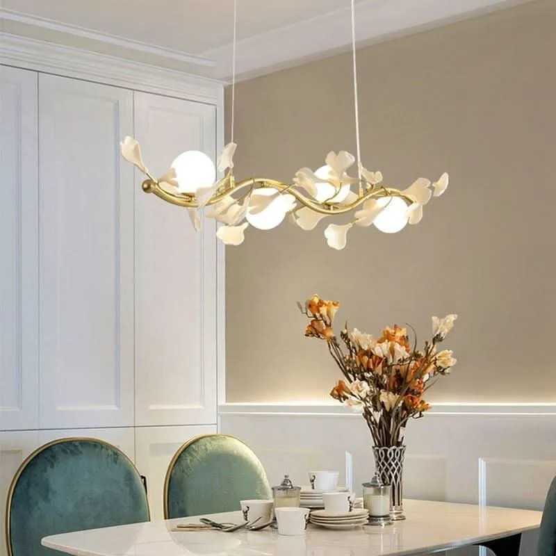 Plafonnier à suspension réglable Suspension Luminaire Fleurs | Soirée Enchantée