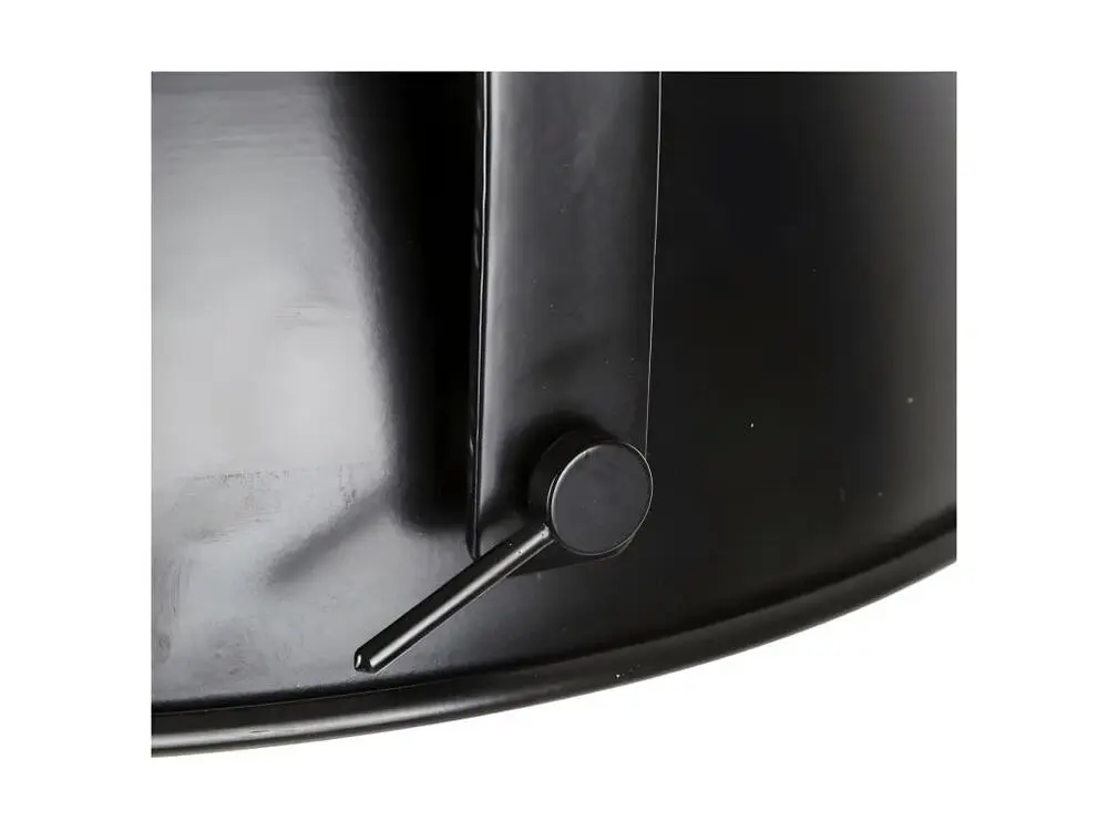 Plafonnier à suspension réglable Suspension ronde Métal noir/doré - AKALTEKE : Noir