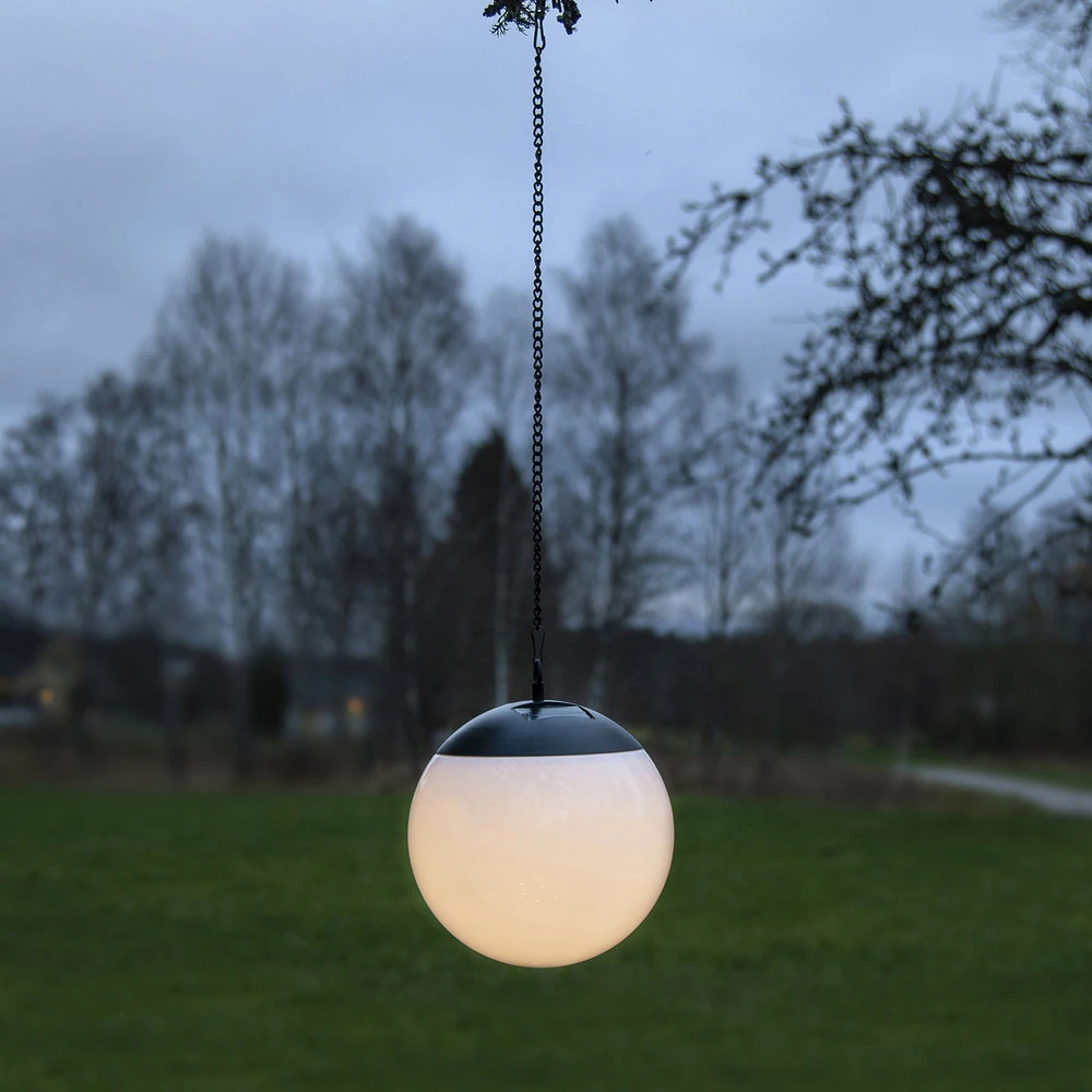 Plafonnier à suspension réglable Suspension solaire LED Globus
