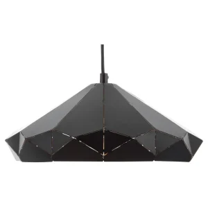 Plaque de plafond LED Lampe suspension noir NEVOLA