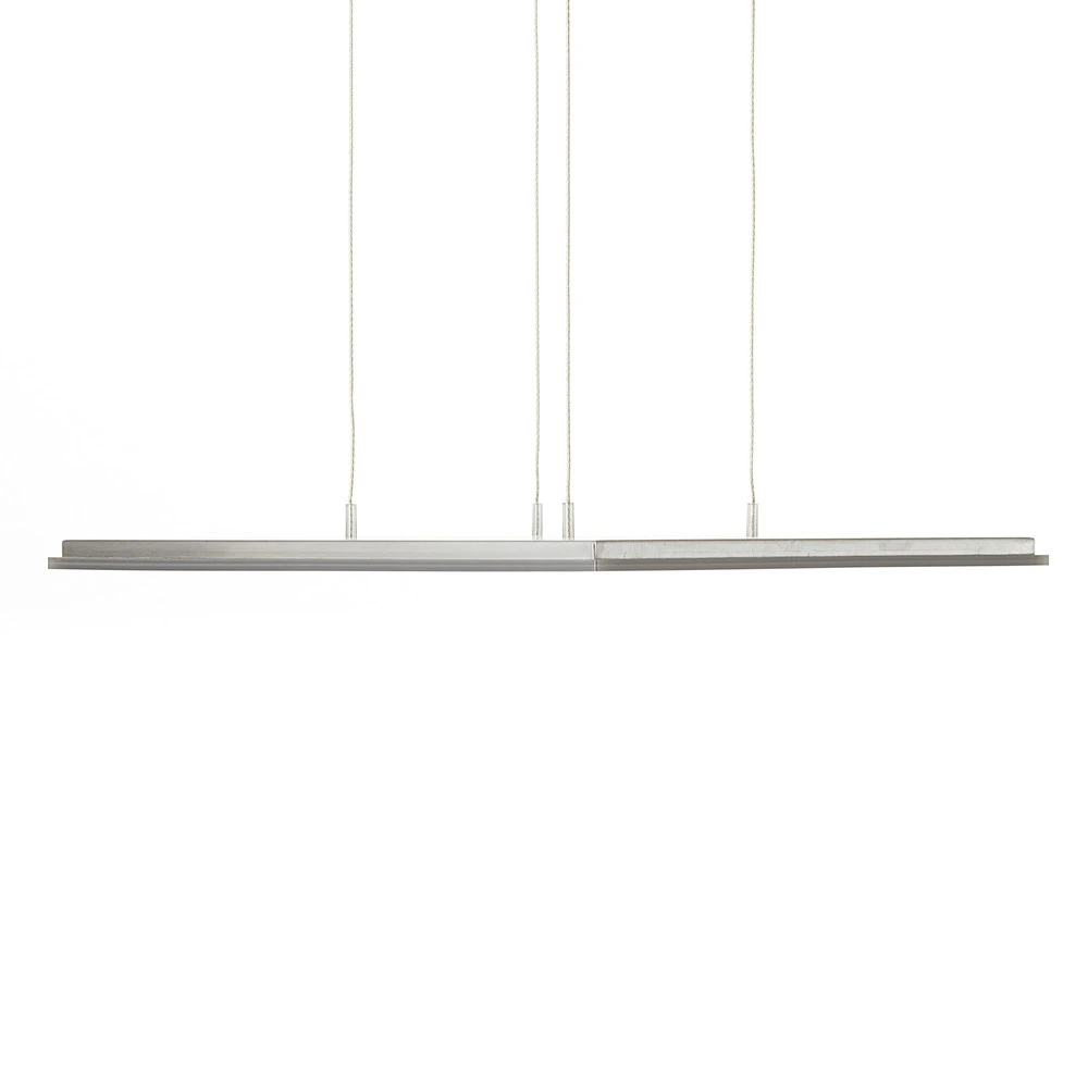 Plaque de plafond LED Suspension LED carrée Pano, métallique