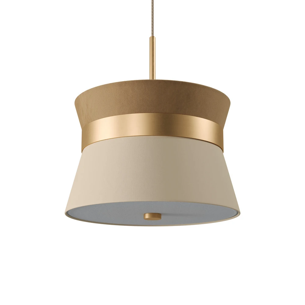 Simple Light Caramelo L Suspension, Ø 45 cm, marron café