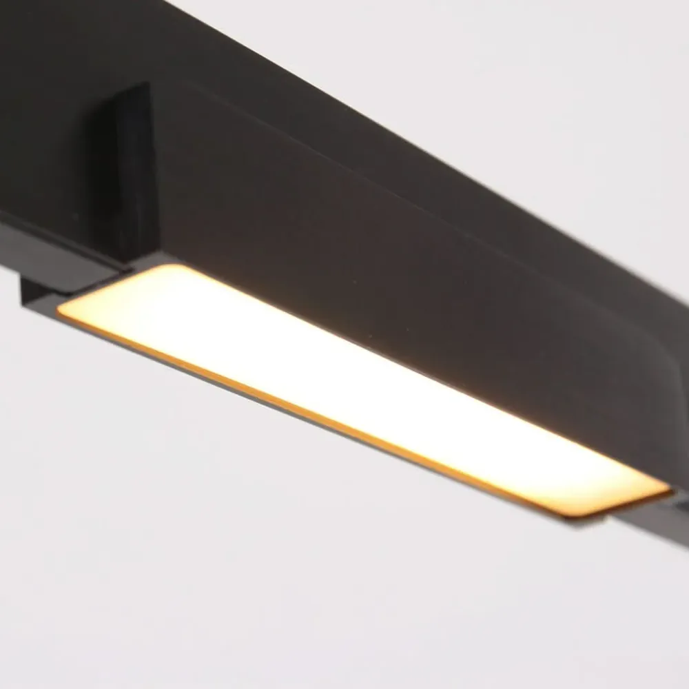 Suspension Actuel Bloc Noir | Inir à fixation clip