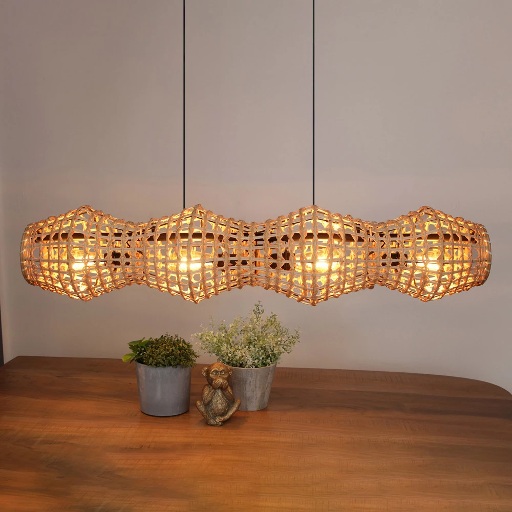 Suspension Capella, à 4 lampes pour plafonds suspendus